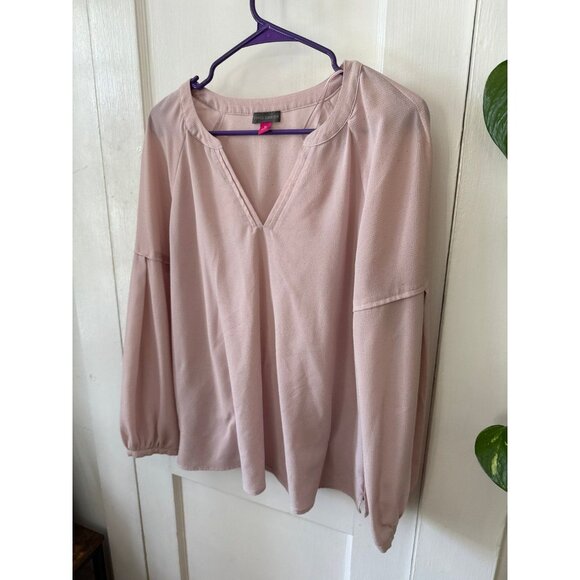 Vince Camuto women’s size medium light pink blouse - Picture 2 of 9
